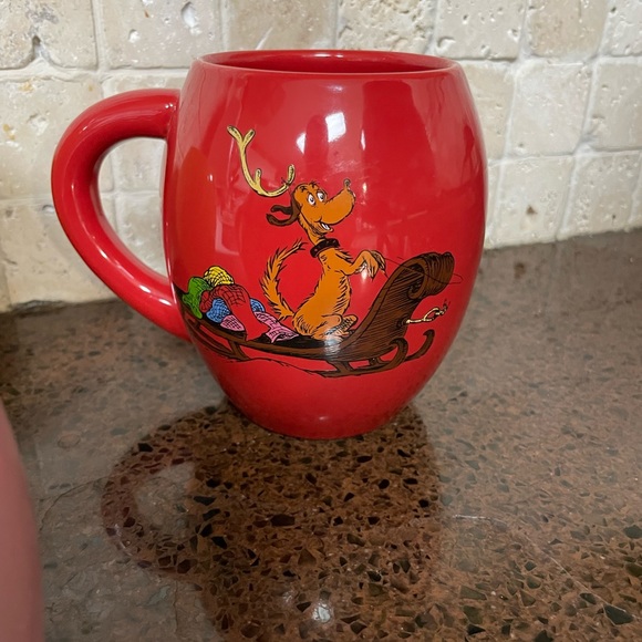 Dr.Seuss HoW The Grinch Stole Christmas Mug Set Like New - Picture 2 of 12